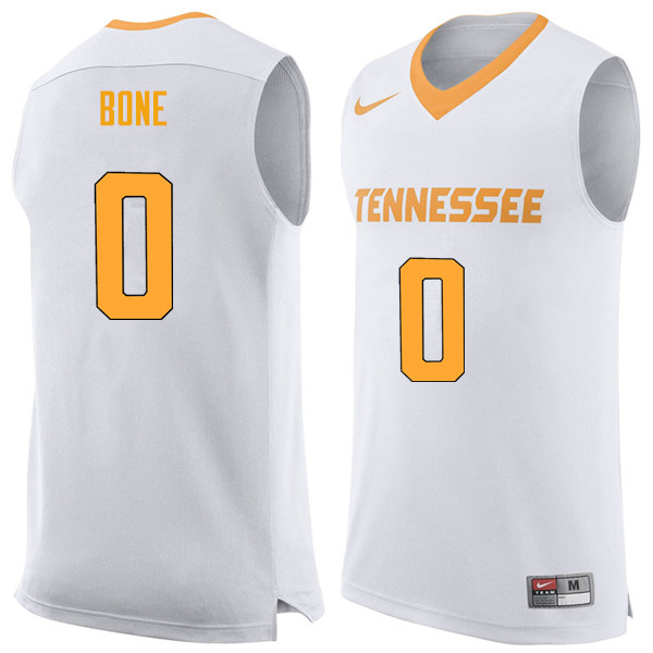 Men #0 Jordan Bone Tennessee Volunteers College Basketball Jerseys Sale-White